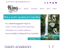 Tablet Screenshot of kingjewelersinc.com